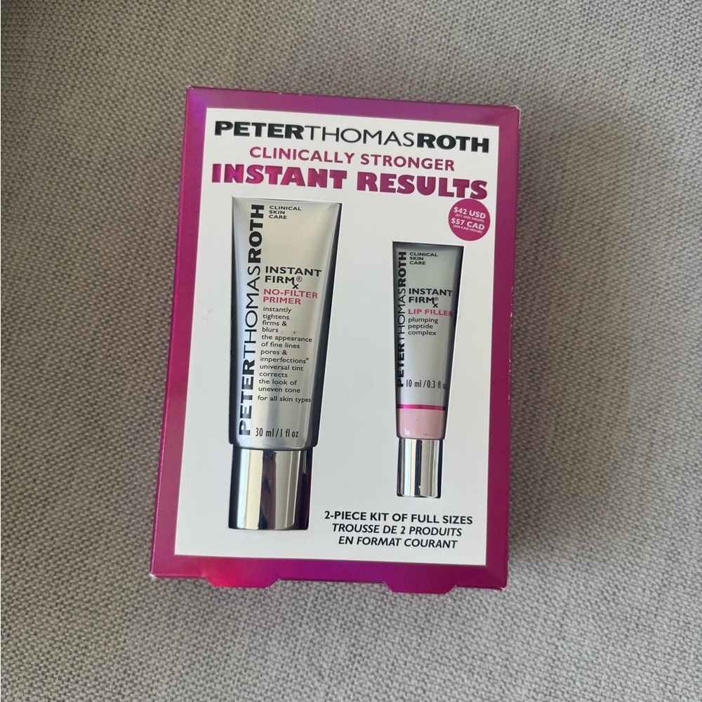 Peter Thomas Roth instant firm no-filter primer and lip filler